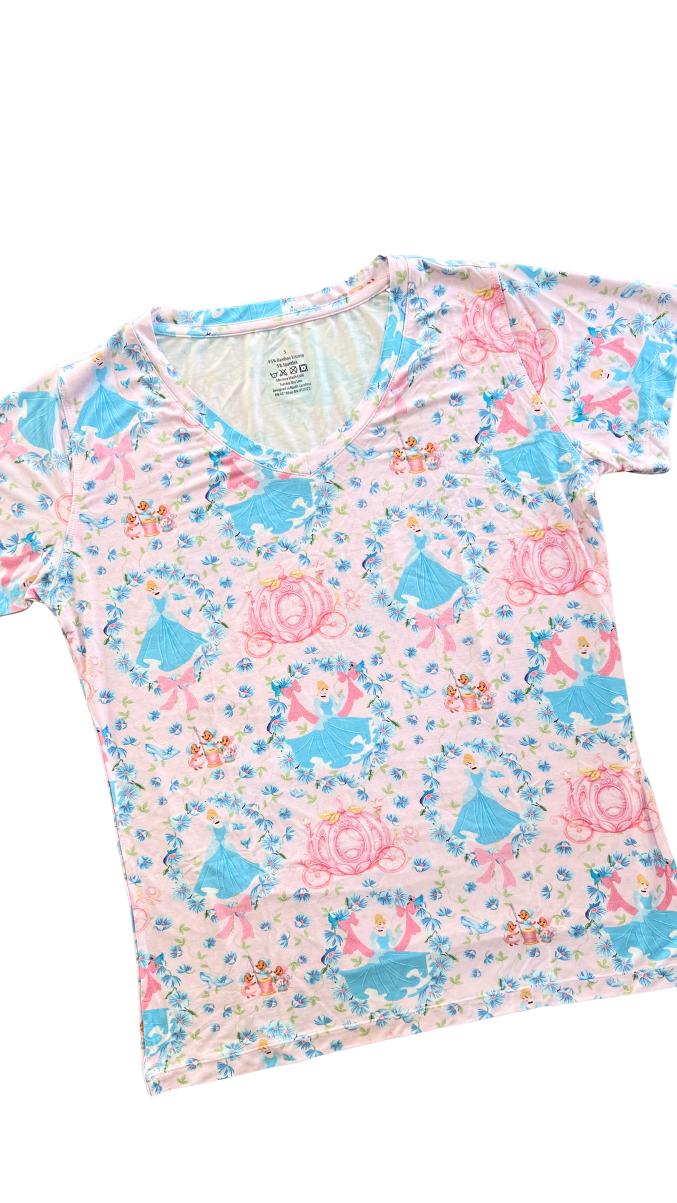 PREORDER Ballroom Bliss Women's Bamboo V-neck Tee