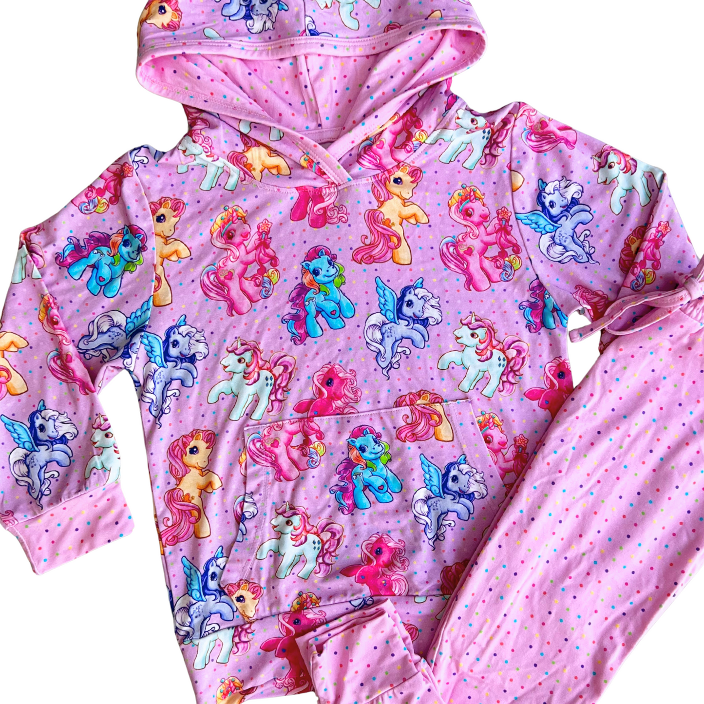 PREORDER Candy Carousel Bamboo Terry Jogger Set