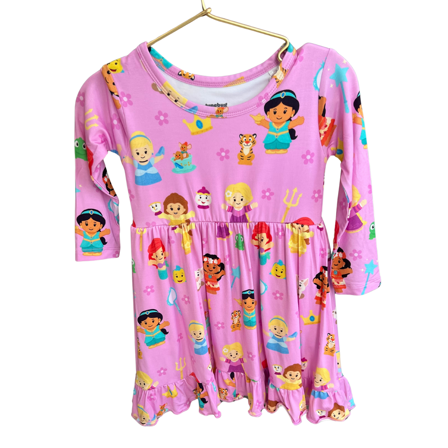 Little Royals Ruffle Twirl Dress