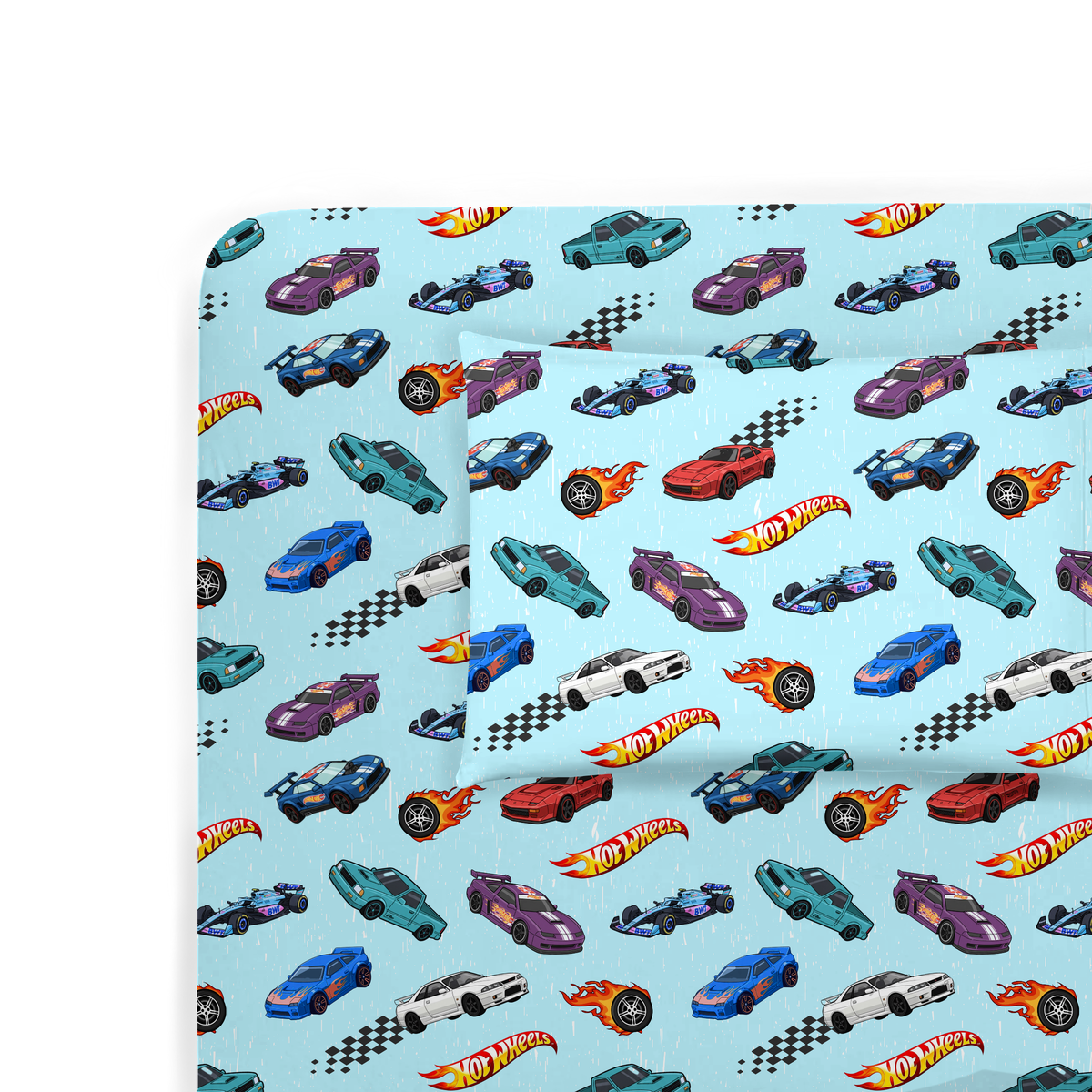 Hot Rods Twin/Full/Queen Fitted Sheet