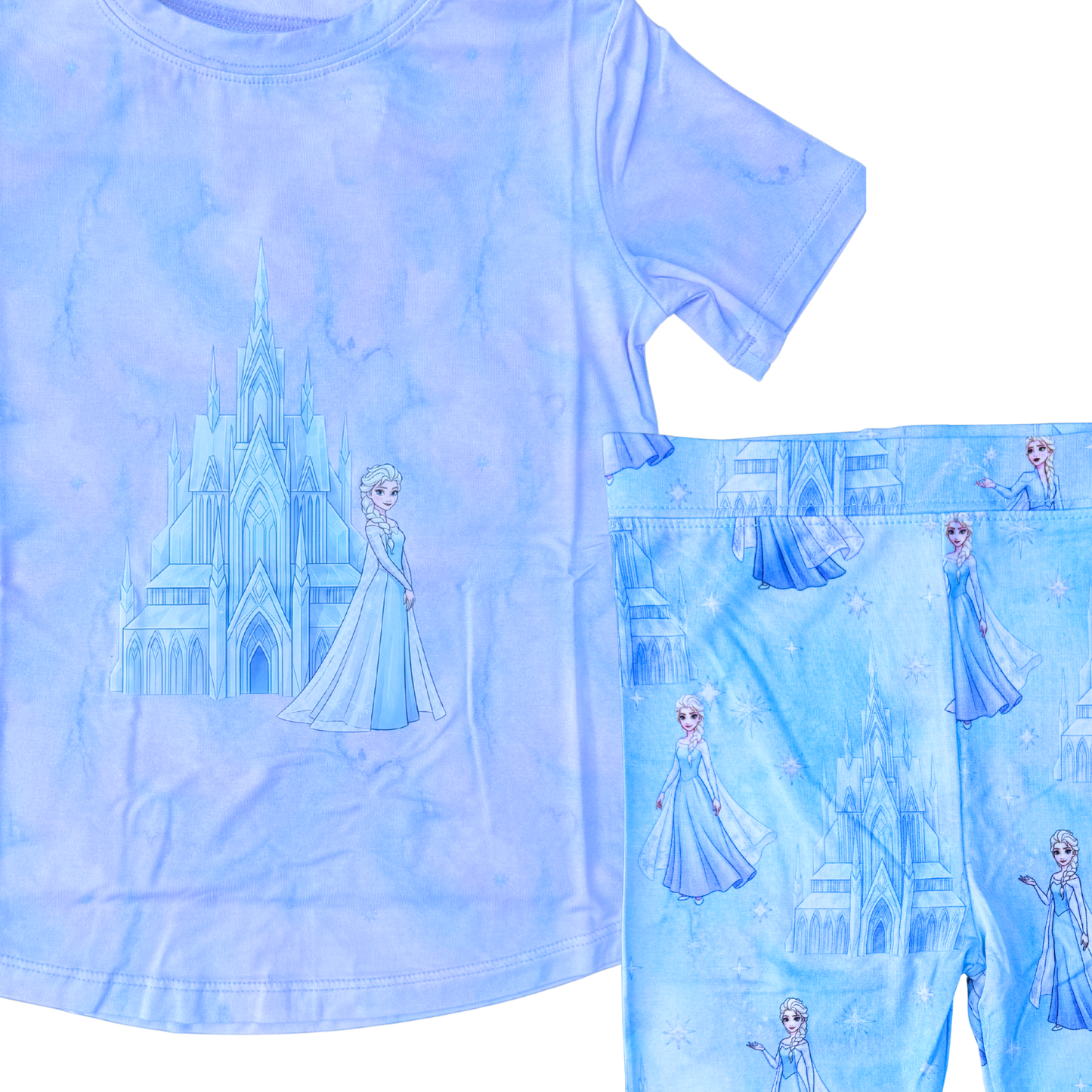 Ghost Castle T-shirt and Bike Shorts