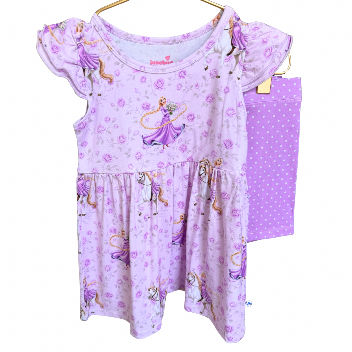 Prancing Punzy Peplum & Shorts