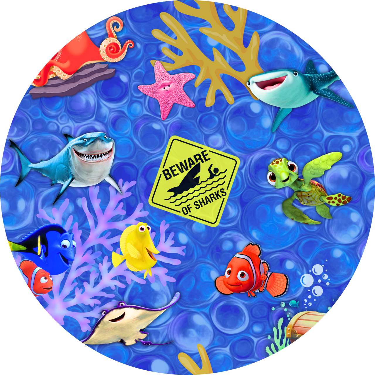 Fish are Friends Short Sleeve Bamboo Hoodie