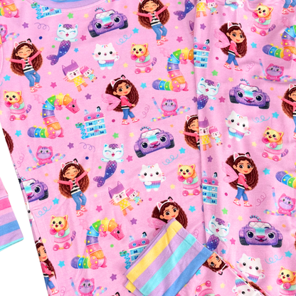 Cat-lady Bamboo Pajamas