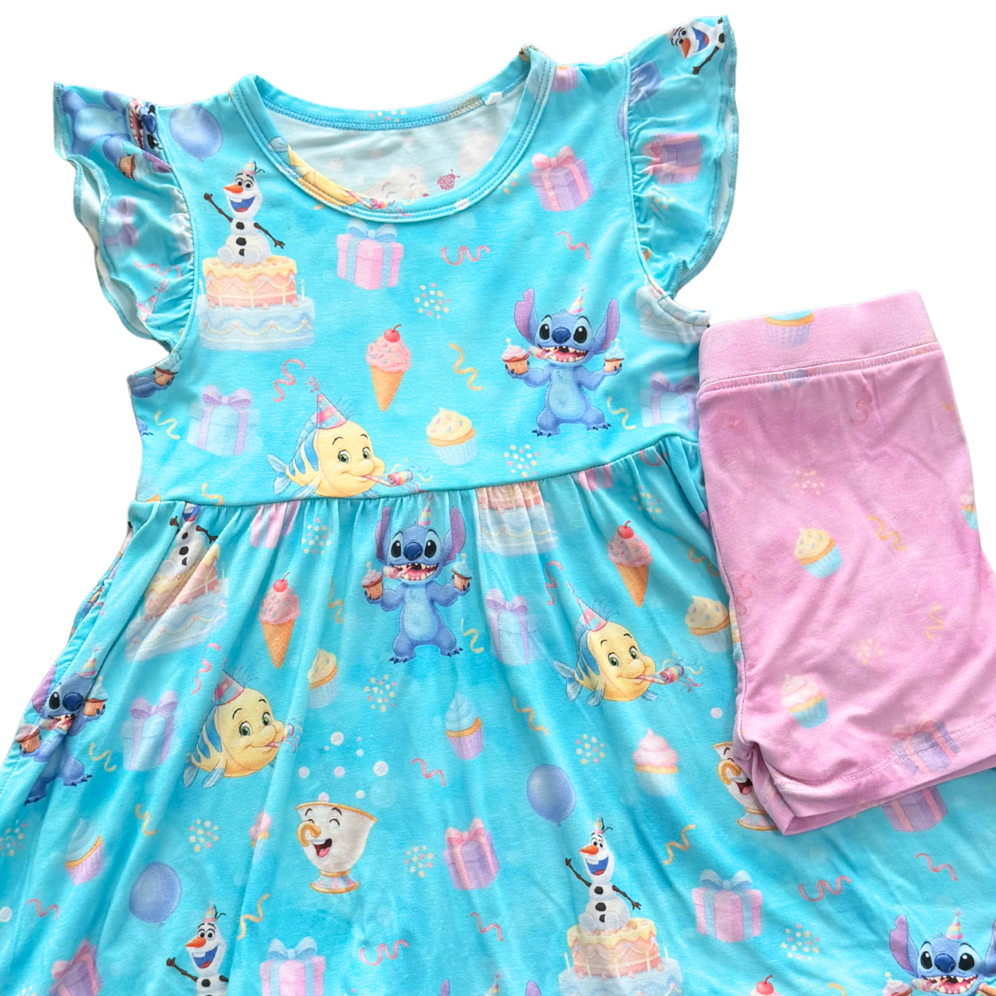 PREORDER Side Kick Celebration  Twirl Dress