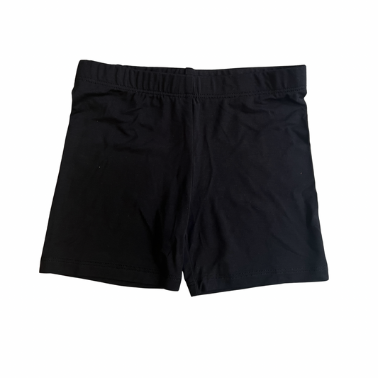 Black Bamboo Bike Shorts