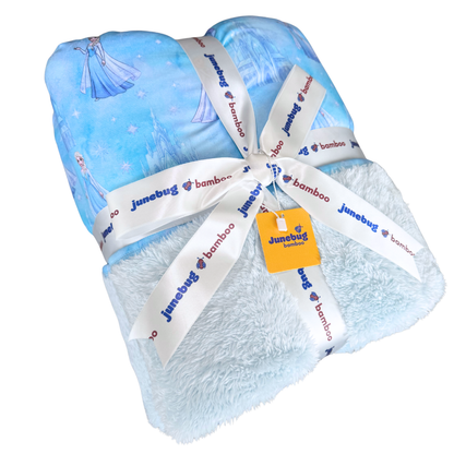 Ghost Castle 60 x 80 Bamboo Plush Blanket