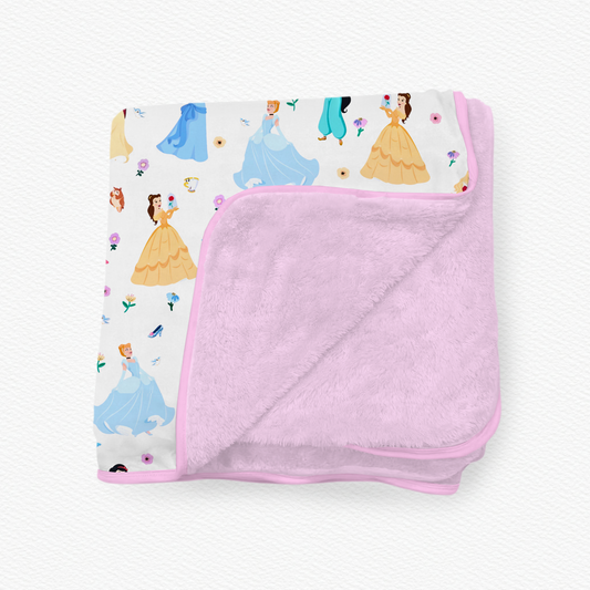 PREORDER Royal Tea Party 60x80” Bamboo Plush Blanket