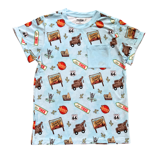 Open Road Bamboo Pocket Tee