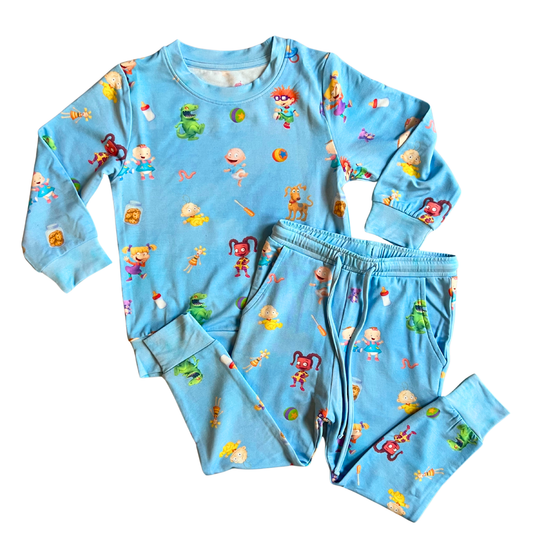 Little Legends Crewneck Bamboo Terry Set