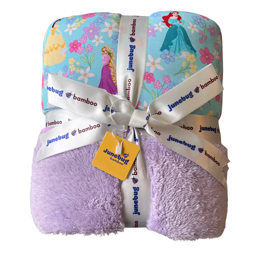 60 x 80 Bamboo Plush Blanket - Tiffany Garden