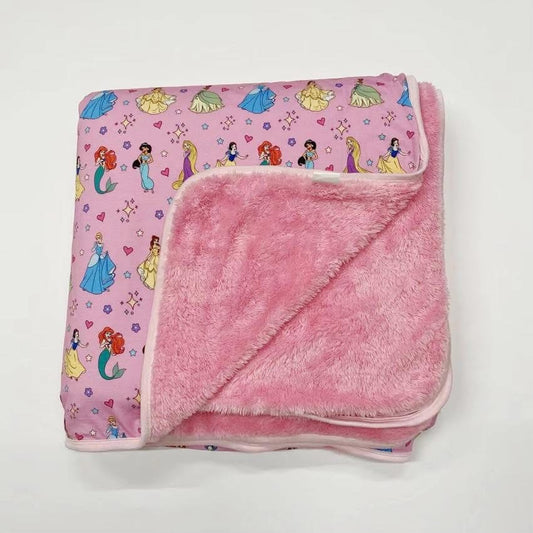 60 x 60 Double Layer Sample Plush - Royal Roll Call