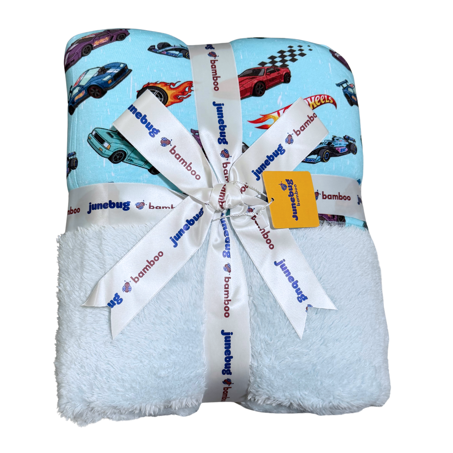 Hot Rods 60 x 80 Bamboo Plush Blanket