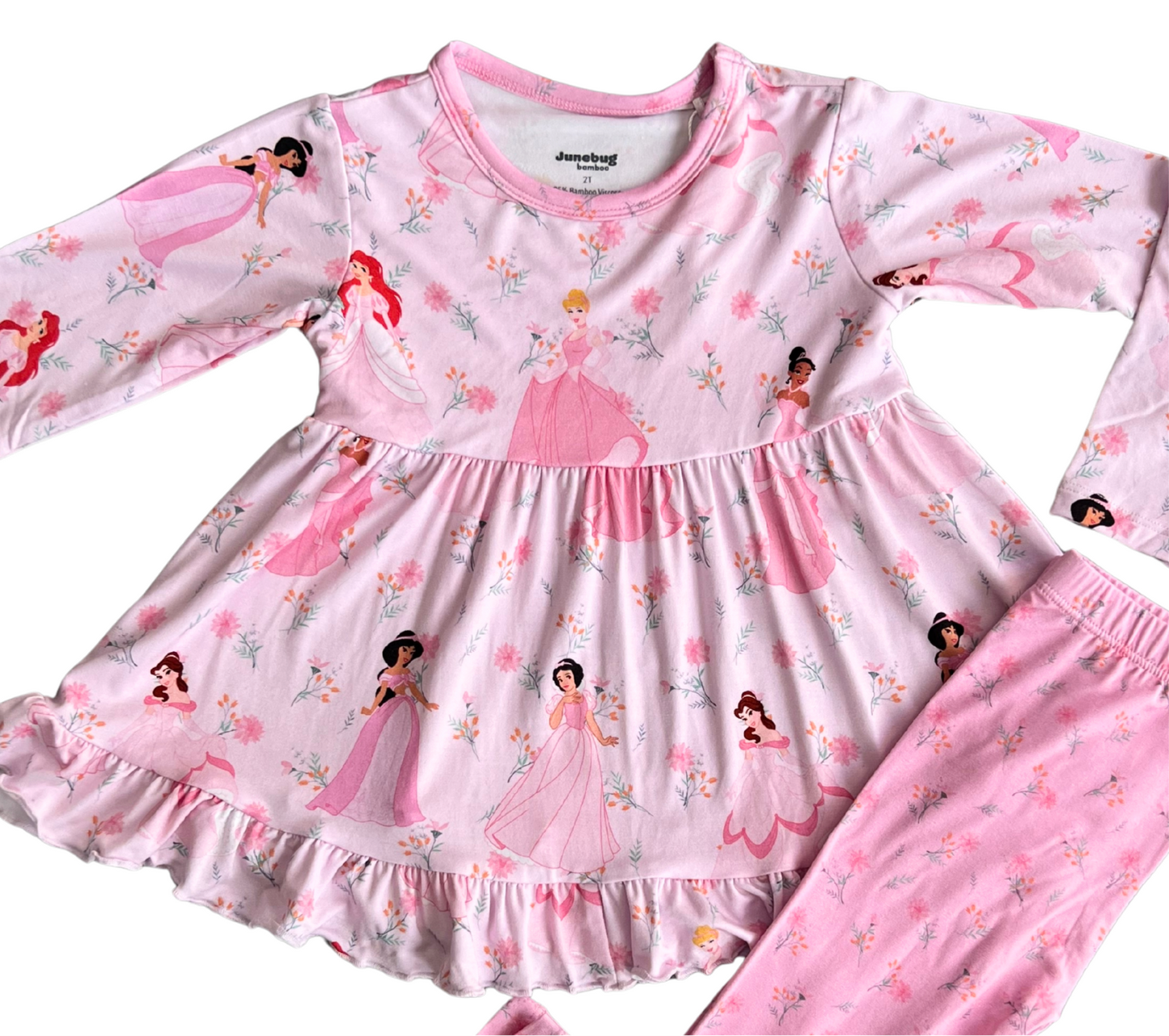 Pink Perfection Bamboo Peplum & Leggings