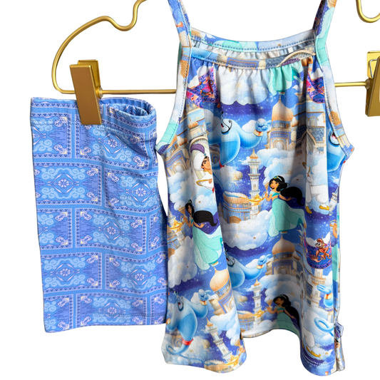 Hot Aladdin Tank and Shorts Set