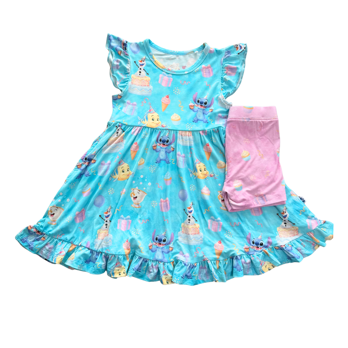 PREORDER Side Kick Celebration  Twirl Dress
