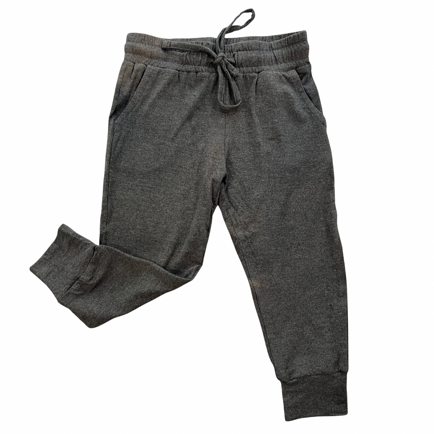 Charcoal Gray Bamboo Jogger Pants