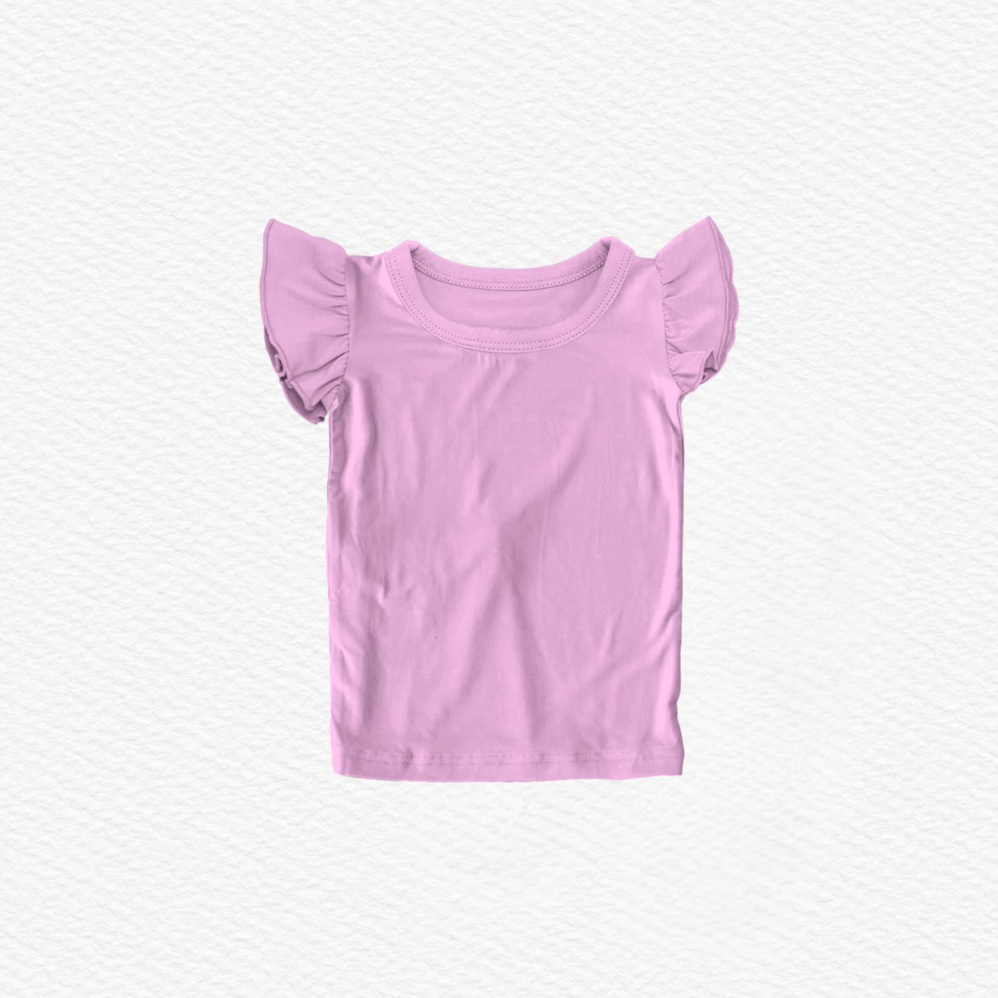 Hot Tropic Bamboo Flutter Sleeve T Shirt