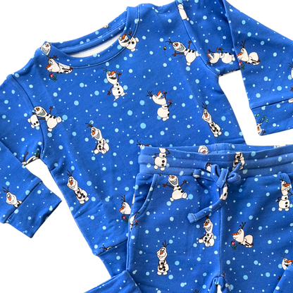 Snow Much Fun Bamboo Jogger  Set