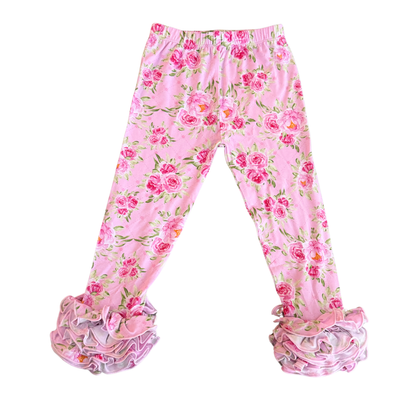 Floral Flush “Frillies” Leggings