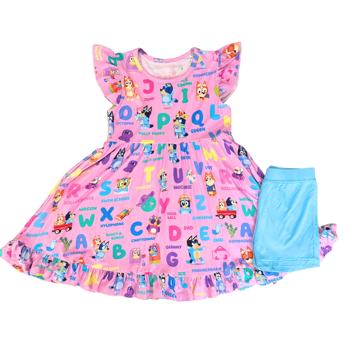 Alphablues Twirl & Shorts