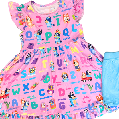 Alphablues Twirl & Shorts
