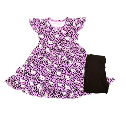 Bad Kitty Twirl and Shorts