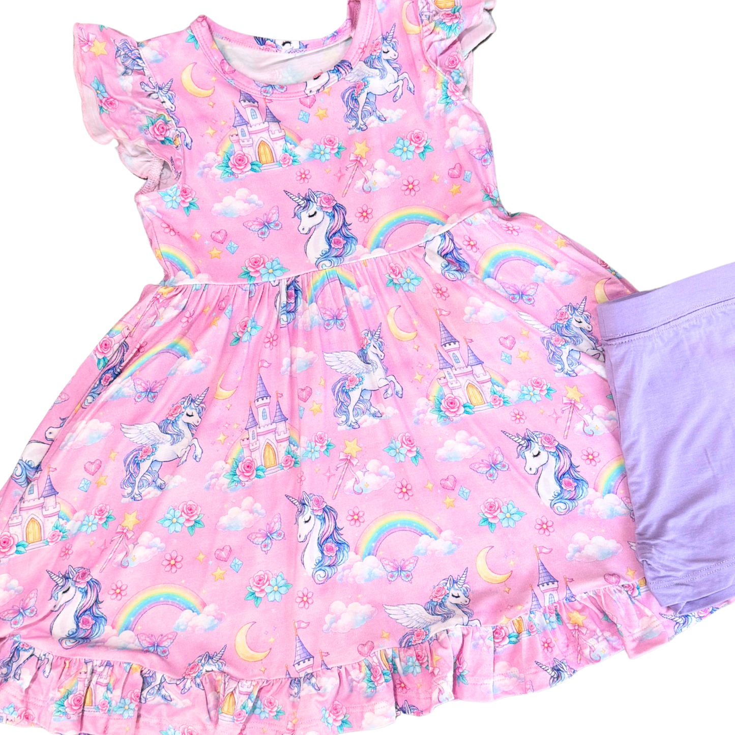 Unicorn Dreams Twirl & Shorts