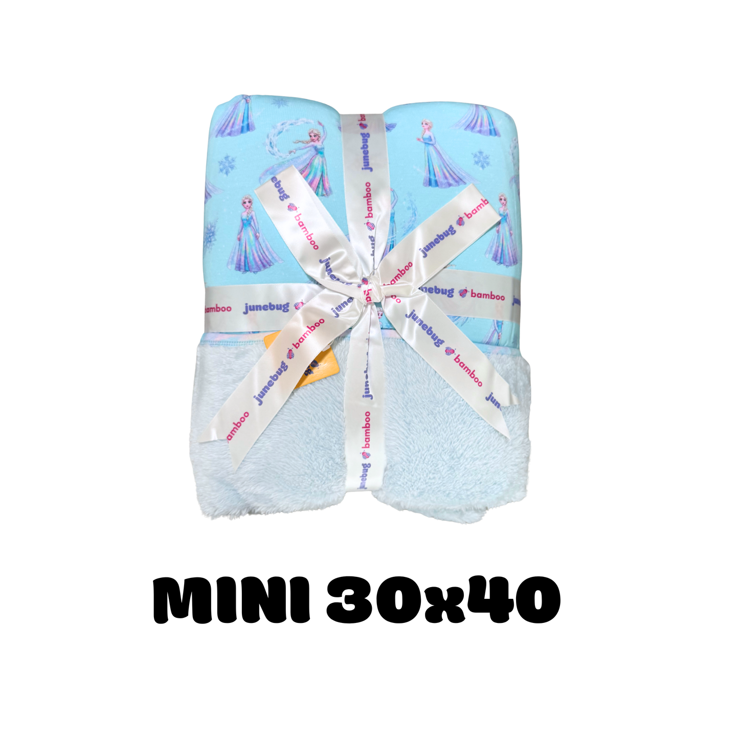 MINI - Opaline Queen Bamboo Plush Blanket 30 x 40