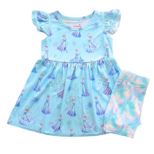 Opaline Queen Peplum & Shorts