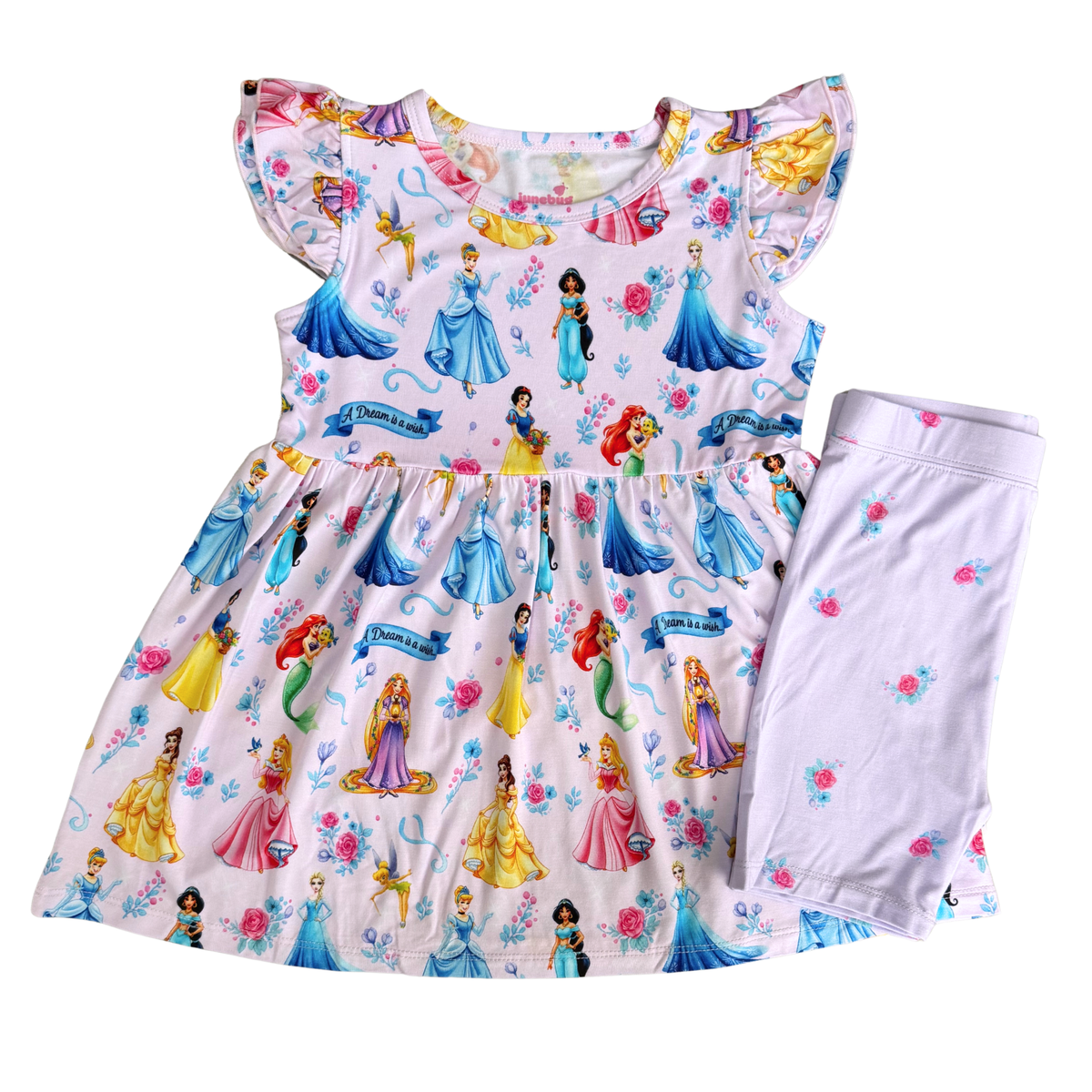 A Dream is a Wish Peplum & Shorts