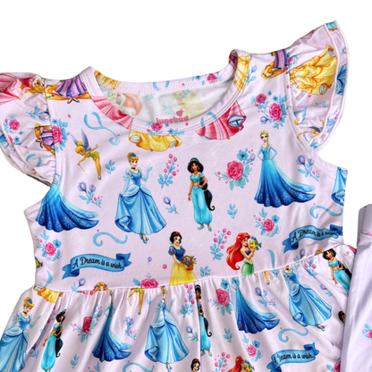 A Dream is a Wish Peplum & Shorts