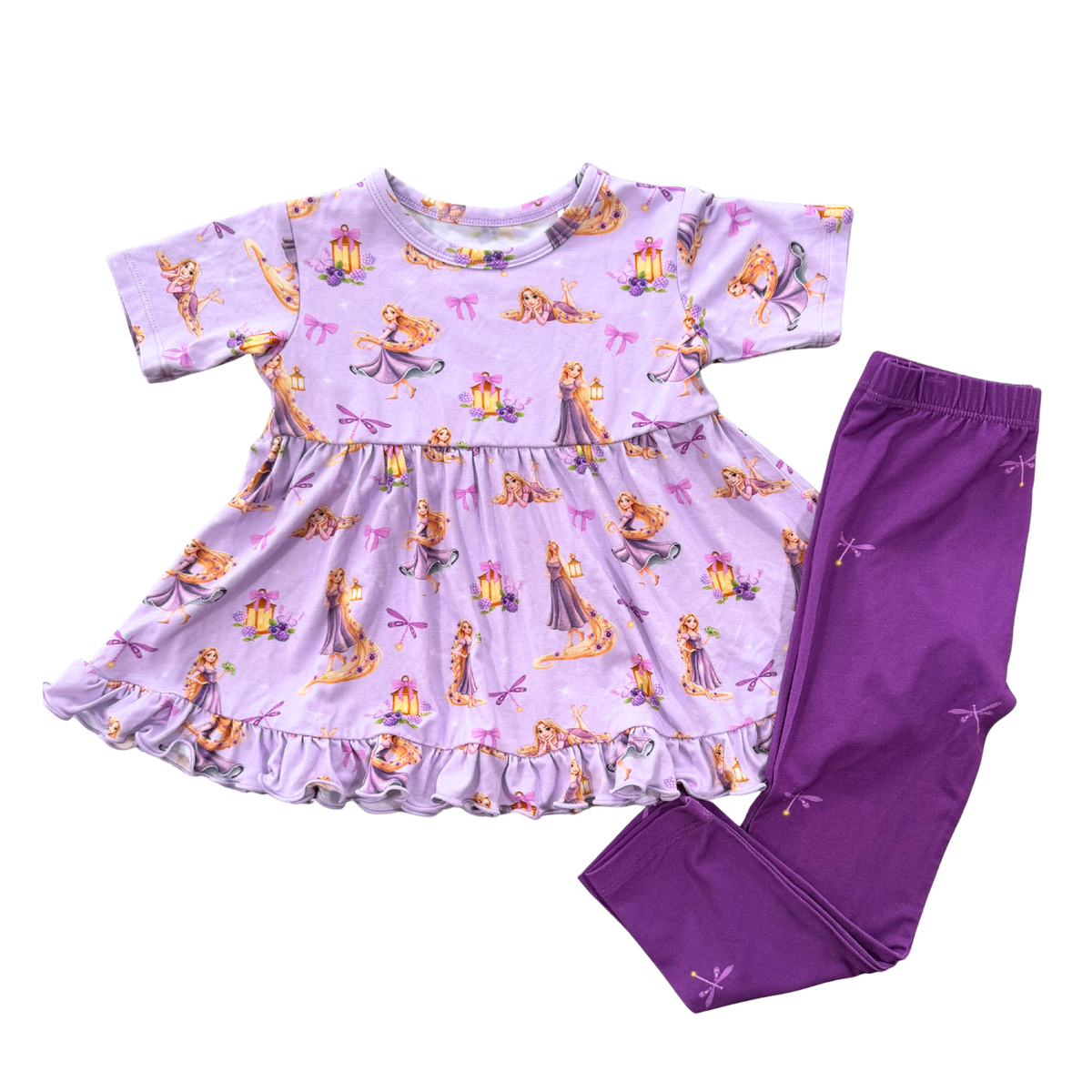 Lavender Lanterns Peplum & pants