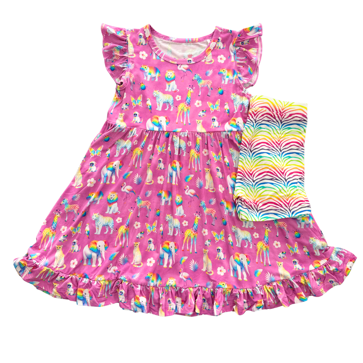 Electric Jungle Twirl & Shorts