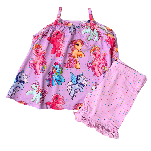 Candy Carousel Tank and Shorts Set