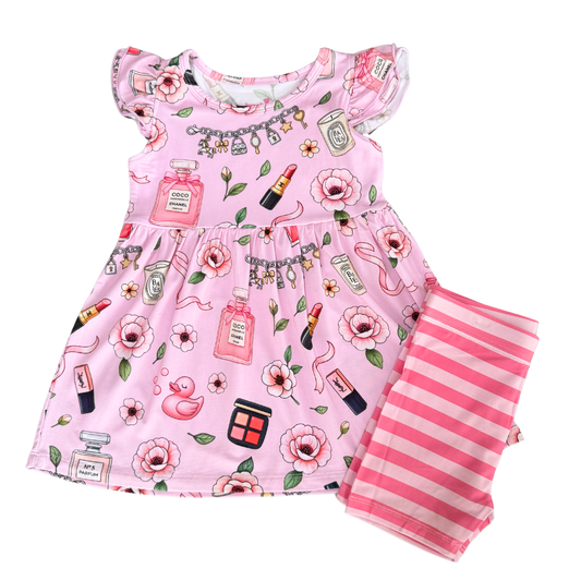 Mademoiselle Peplum & Shorts