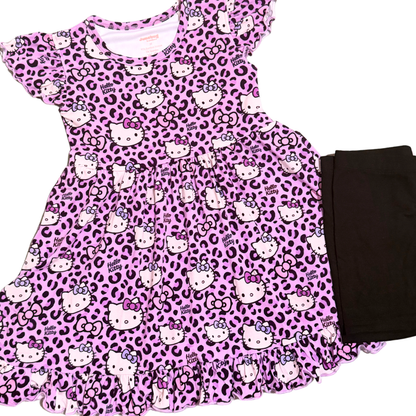 Bad Kitty Twirl and Shorts