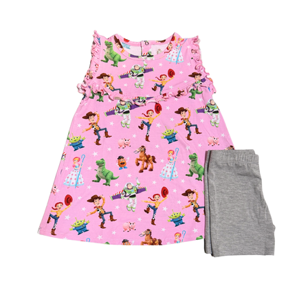 Toy Turn Up Peplum Twirl & Shorts