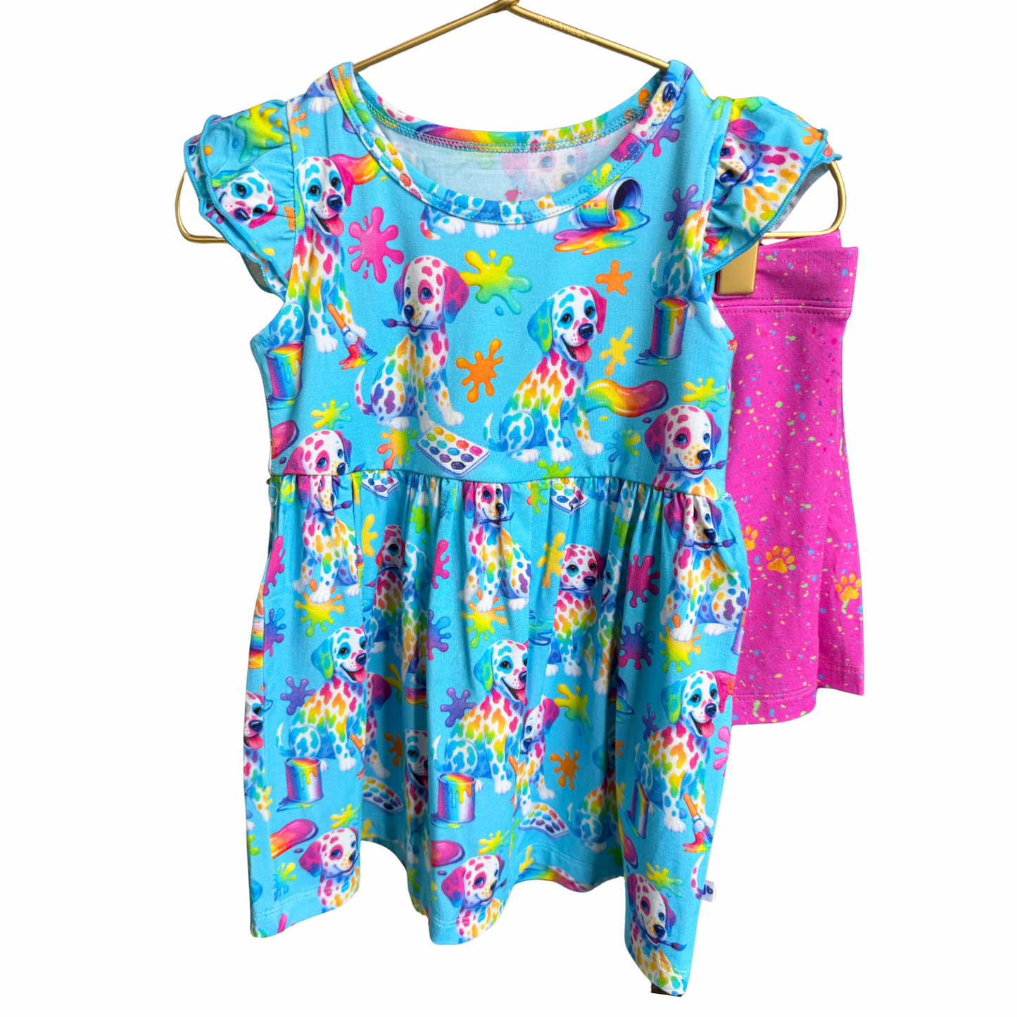Spots and Dots Peplum & Shorts