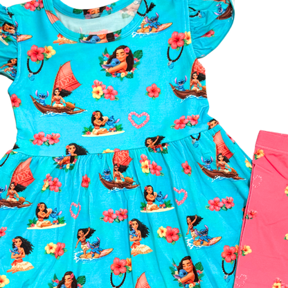 Cosmic Coast Twirl and Shorts