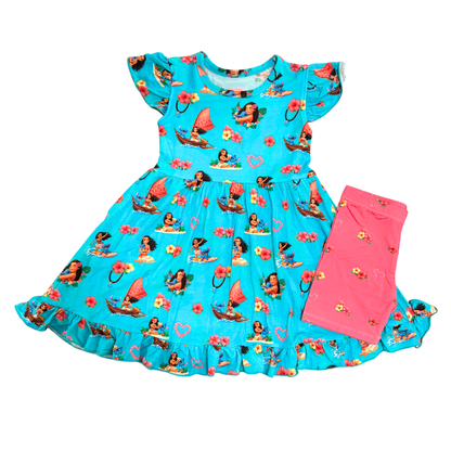 Cosmic Coast Twirl and Shorts